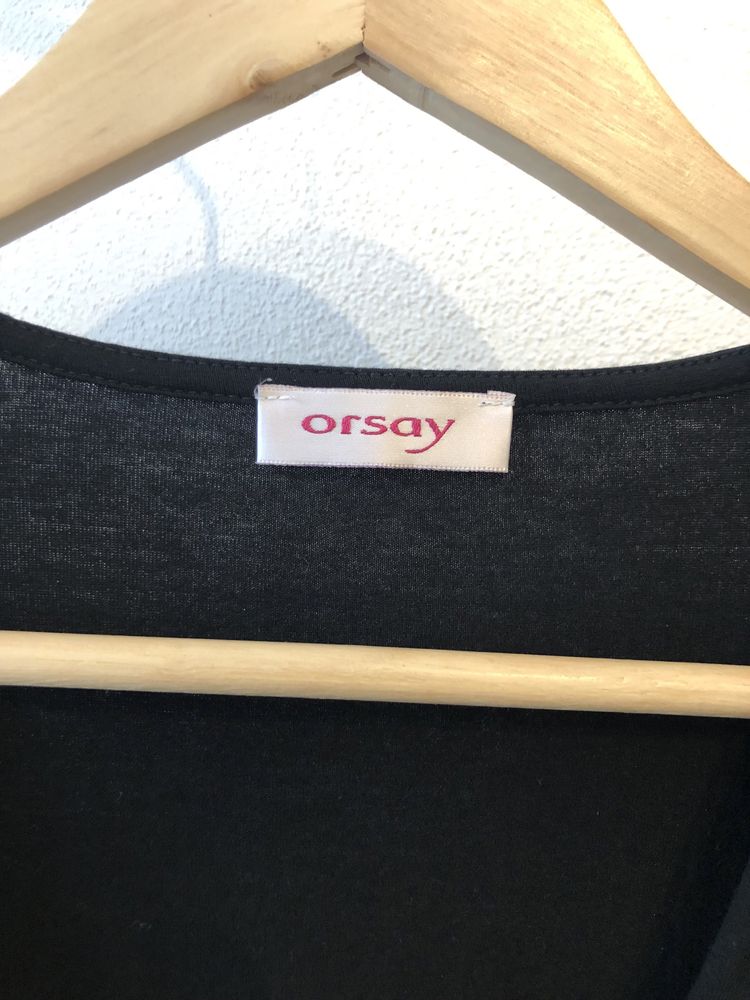 Orsay bluzka dekolt M czarna