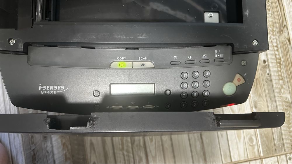 Canon Mf 4018 разбито стекло сканера ошибка е225