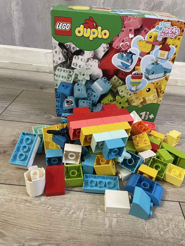Конструктор лего дупло коробка серце lego duplo 10909