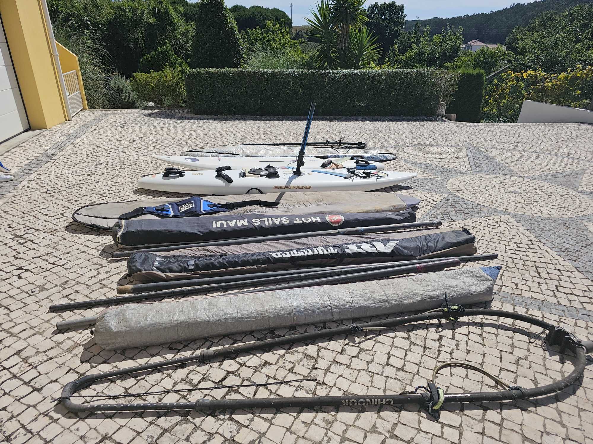 KIt the WindSurf Varios acessorios So Vendo vai acreditar