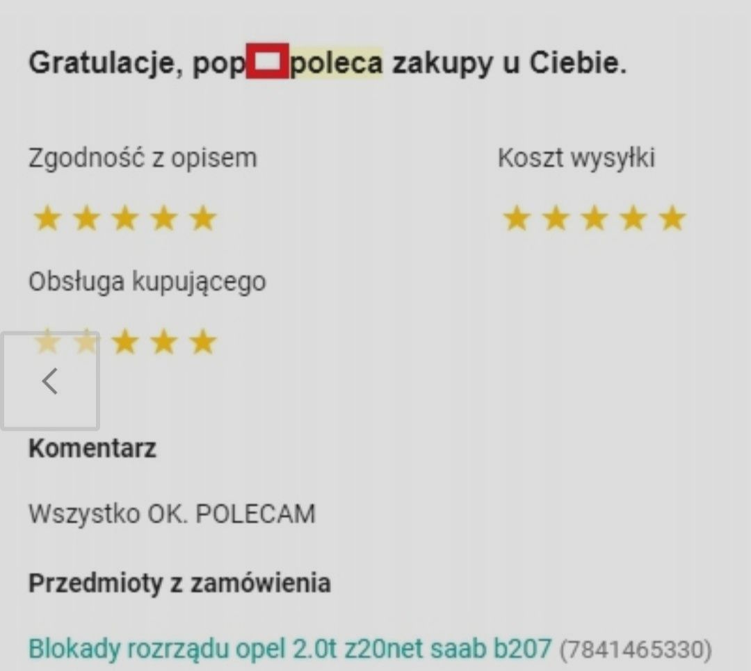 Blokady rozrządu Opel Vectra C 2.0t z20net B207 L E Saab 93 blokada