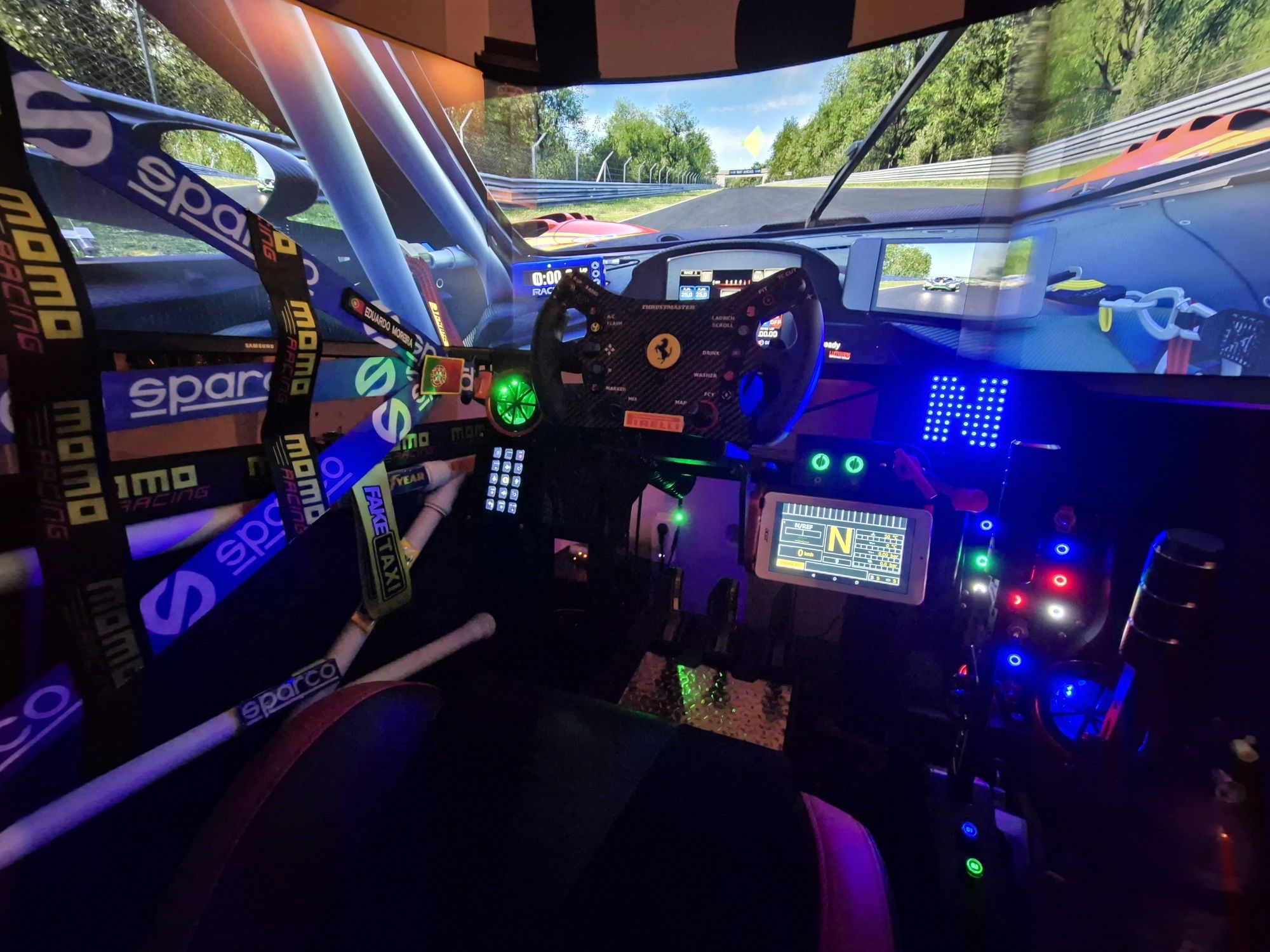 Cockpit Simulador Profissional unico em Portugal