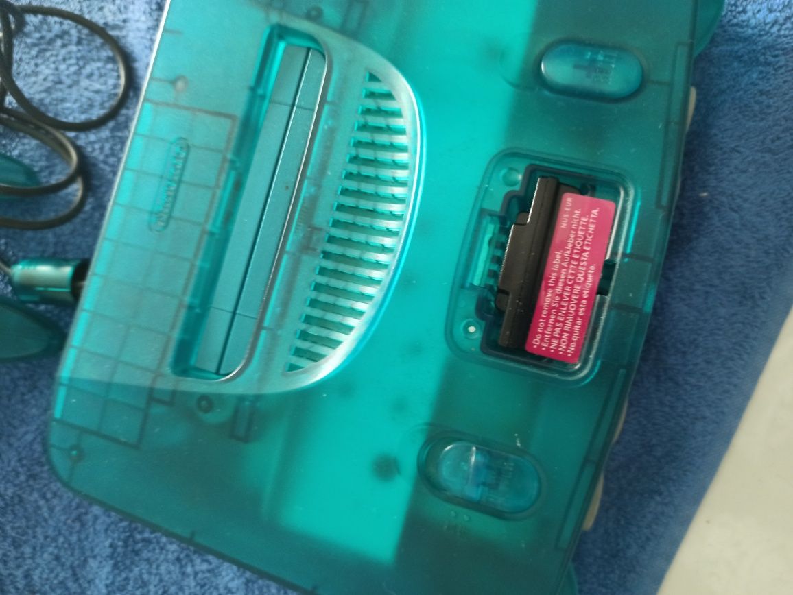 Nintendo 64 Clear Blue