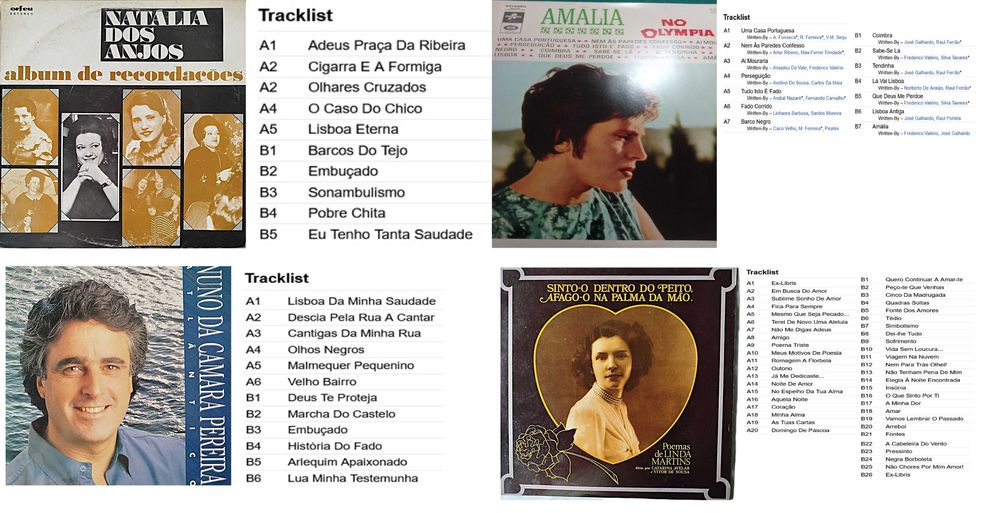 Discos LP Vinil–Música Portuguesa–Fado, Folk-Intervenção-Rock e Poesia