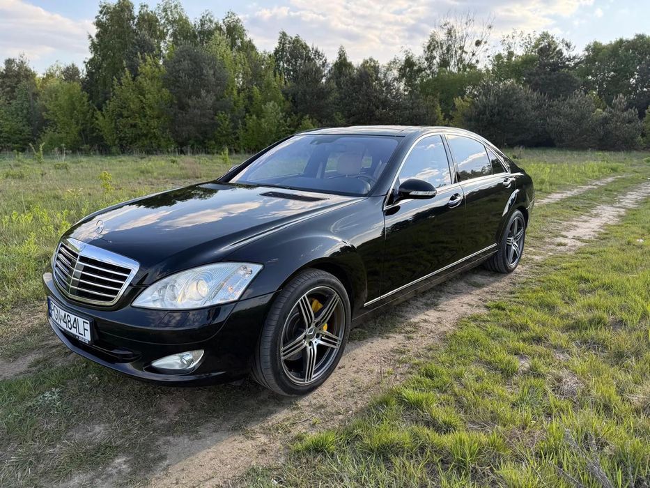 Mercedes-Benz Klasa S Mercedes-Benz Klasa S W221 Mercedes S500L 4matic LPG