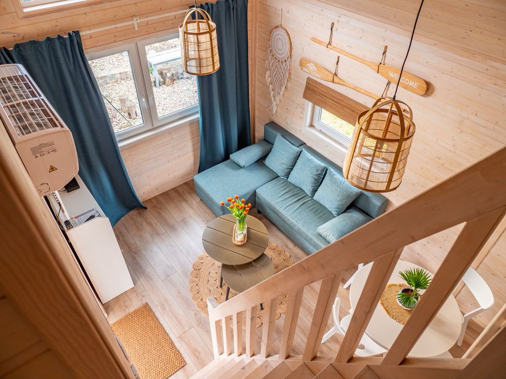 Domek z jacuzzi nad morzem, sauna, Sasino