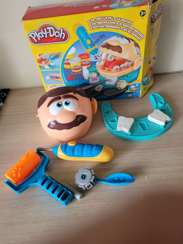 Play doh dentysta zestaw hasbro leczenie zębów