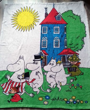 Kocyk Muminki oryginalny 140x170cm Moomin