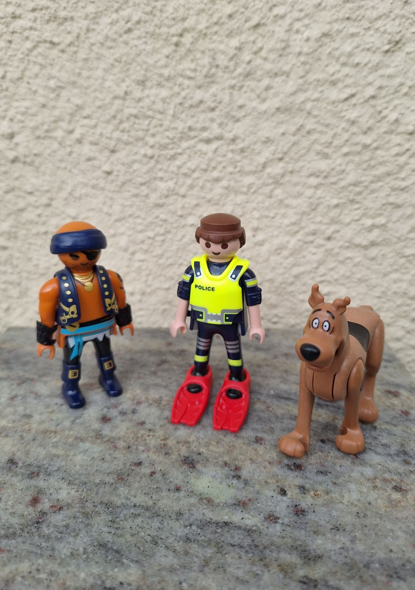 Zabawki figurki playmobil Scooby-Doo policja pirat