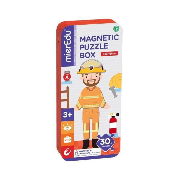 Puzzle magnetyczne Strażak. mierEdu. Nowy Produkt