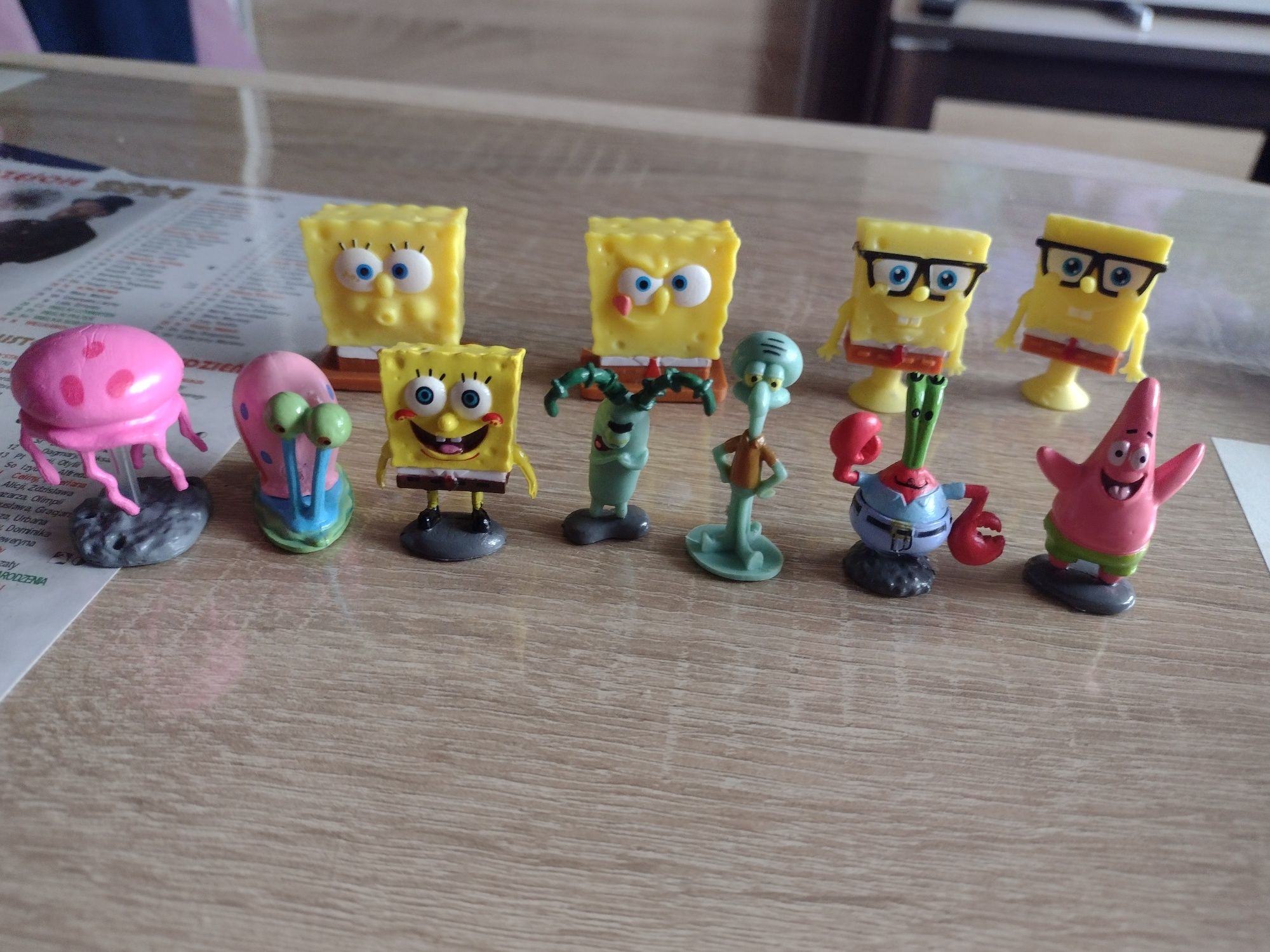 Figurki SpongeBob i Angrey bird