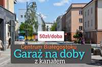 24/7 Garaż z kanałem na doby w Centrum miasta