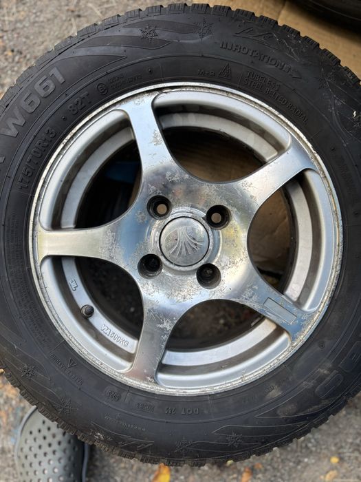 Комплект легкосплавних дисків зимова гума 175/70 R13