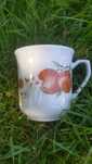 Kubek porcelana książ vintage