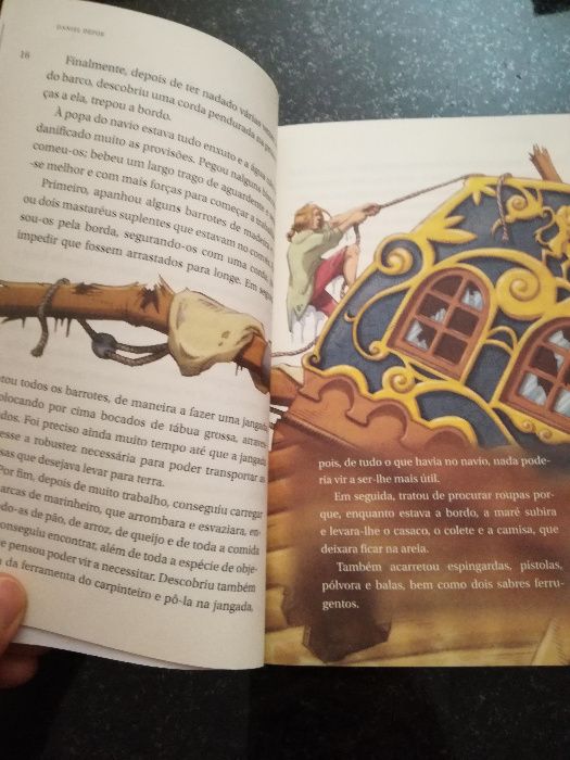 Livro Robison Crusoé