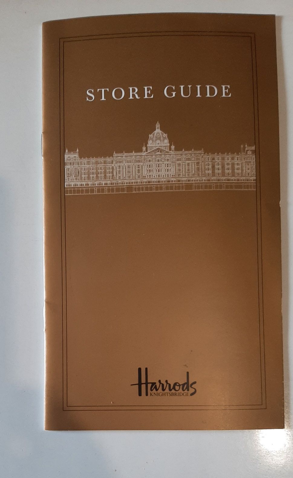 Guia do Harrods 15pgs