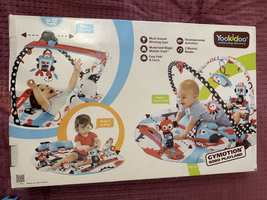 Розвиваючий музичний килимок Yookidoo Роболенд