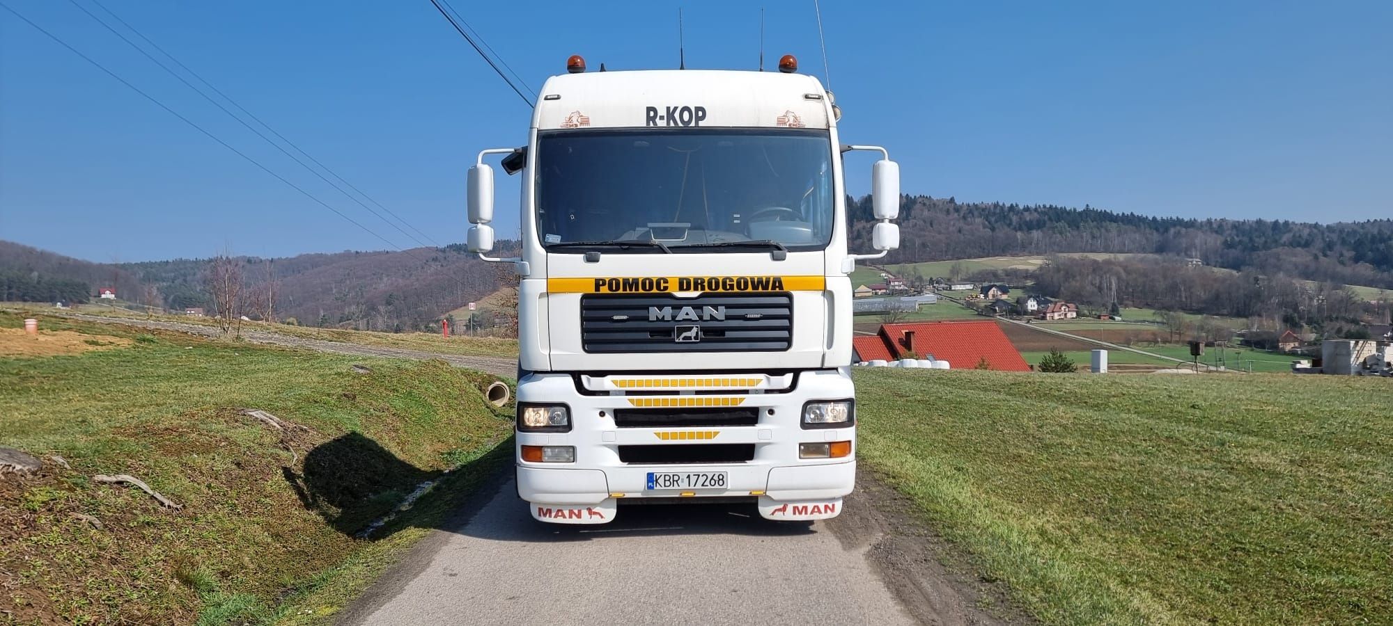 Man Tga Pomoc Drogowa 18tDMC