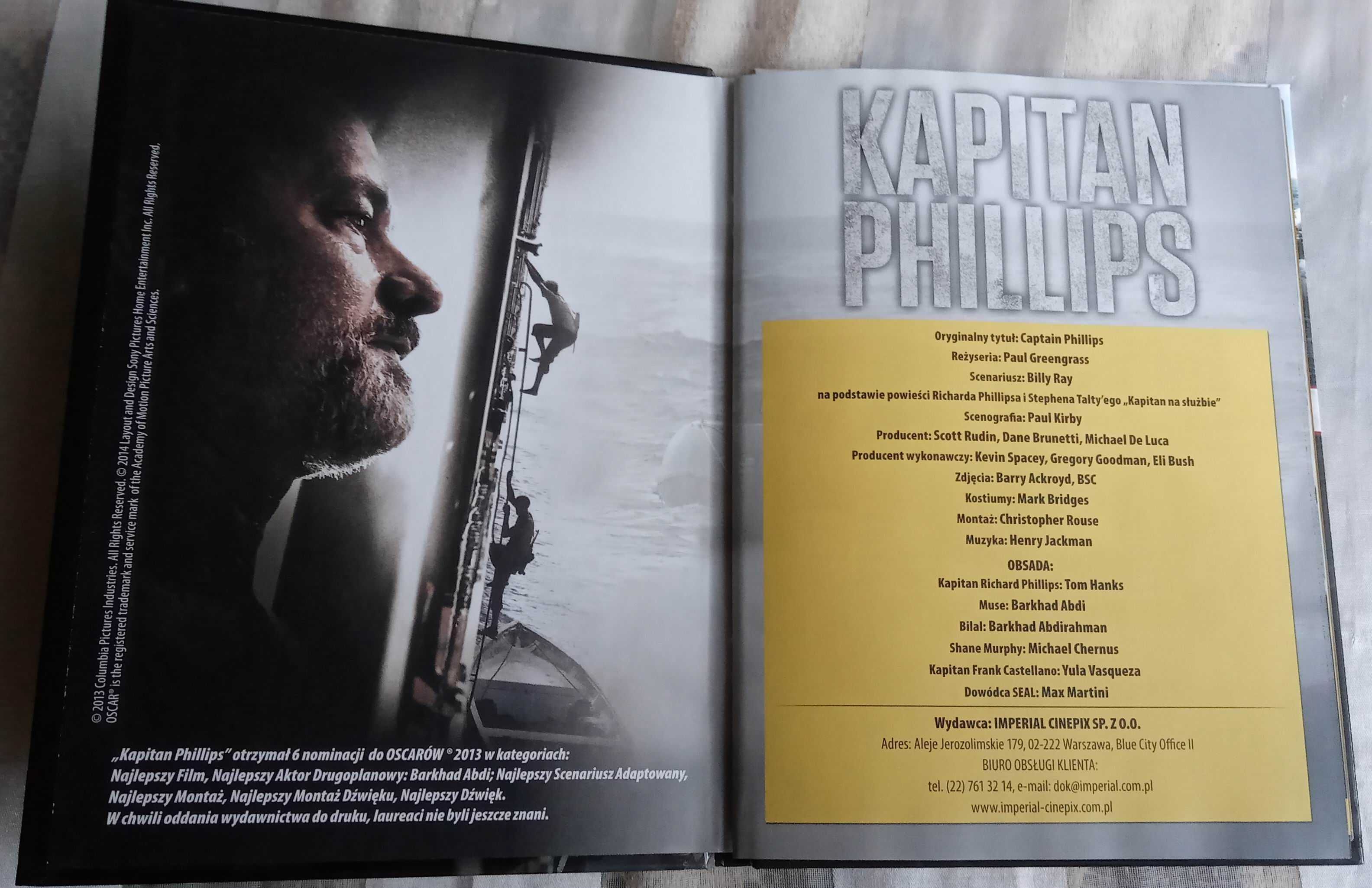Film Kapitan Phillips - DVD PL