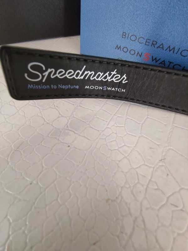 Omega x Swatch Neptune Mission - SO33N100 Navy Blue Aesthetic