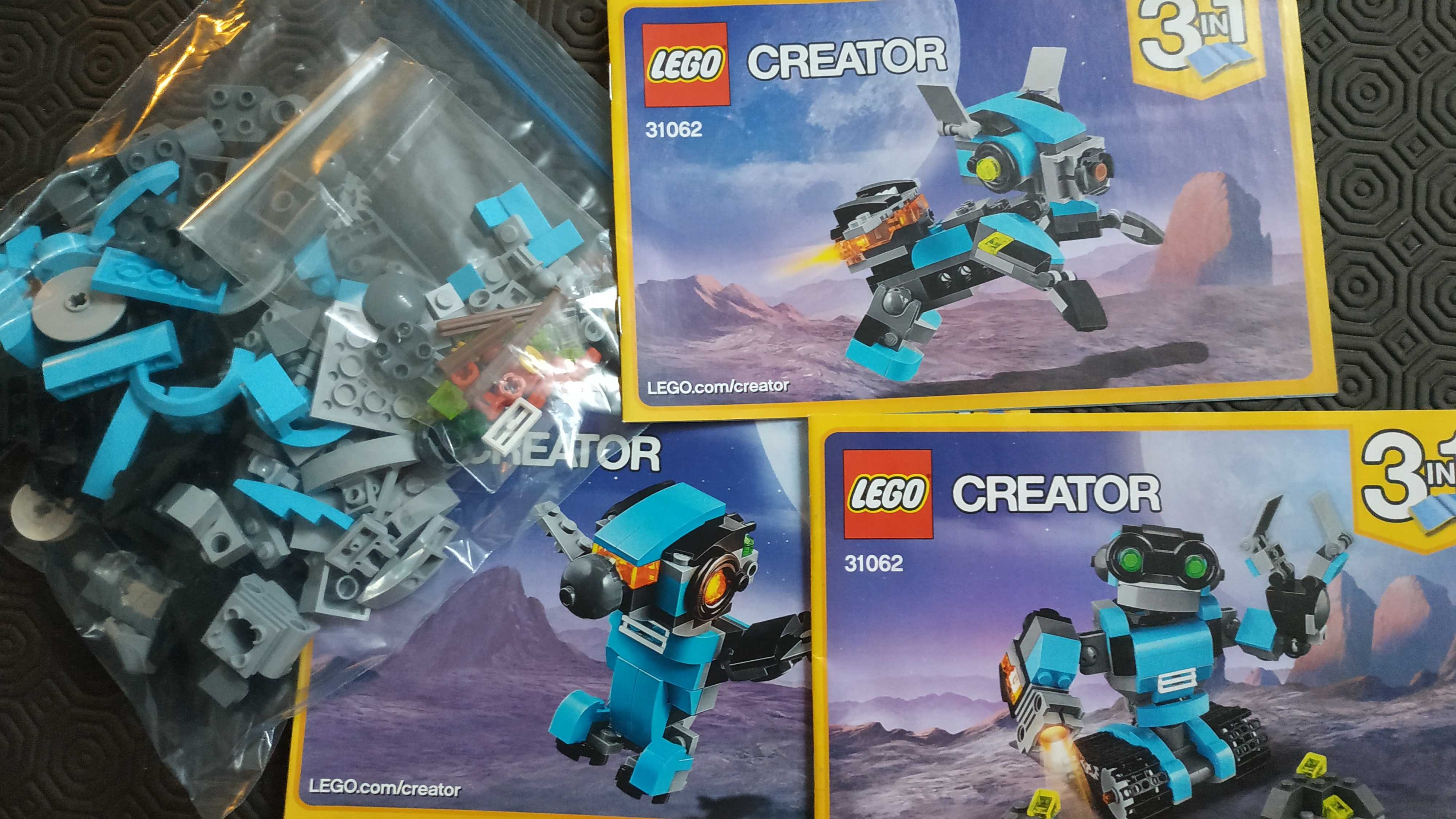 Lego creator - Robot - 31062 - COMPLETO