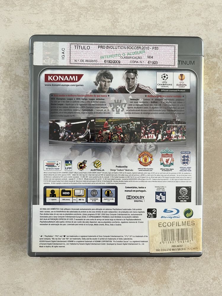 PES 2010  -  PS3