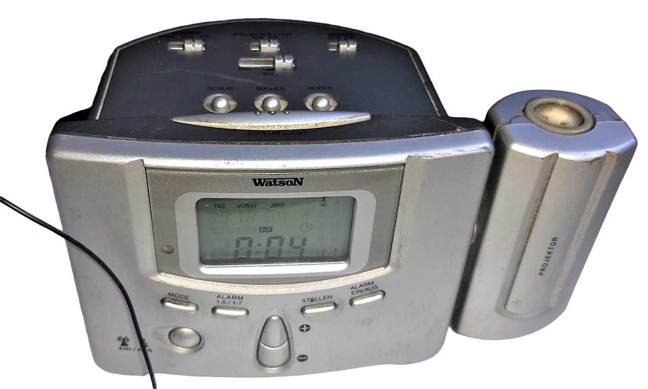 Radiobudzik z projektorem Watson model UR4555