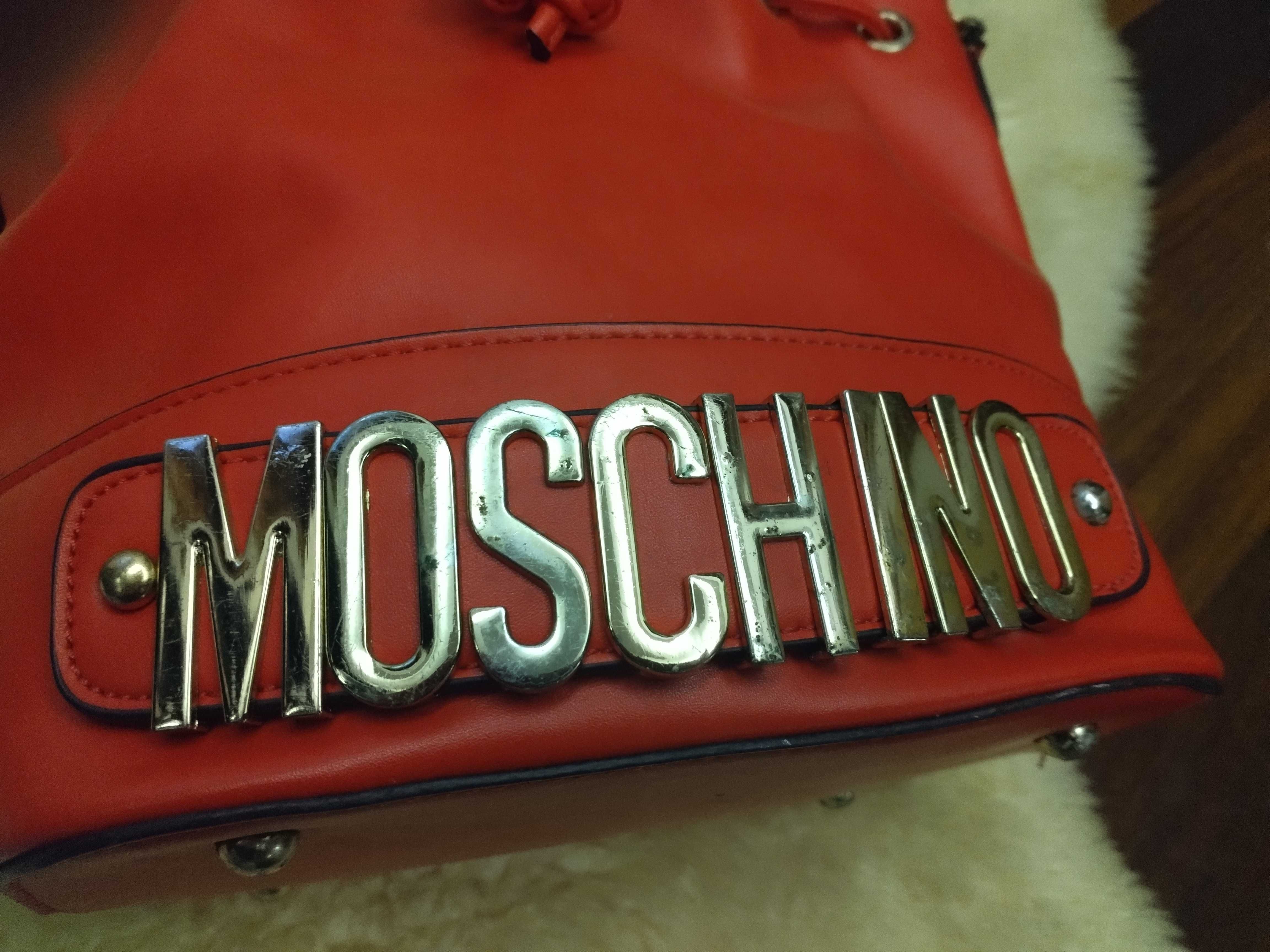 Carteira Moschino vermelho