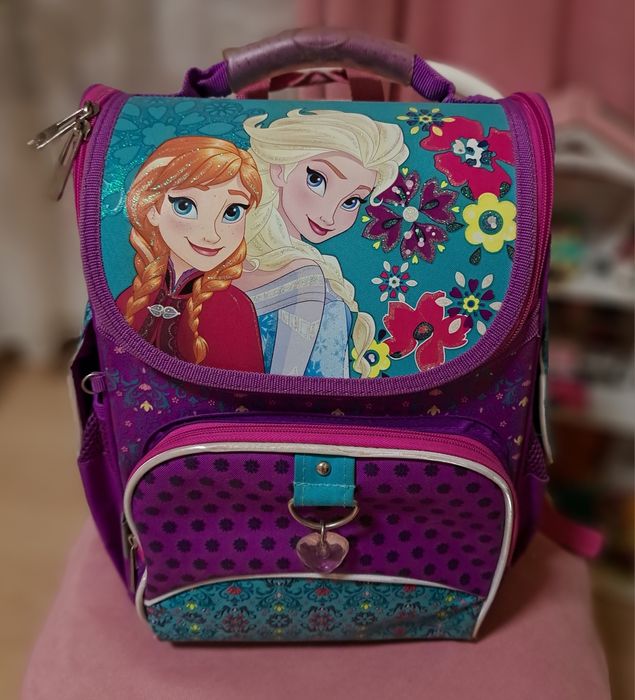 Каркасный школьный рюкзак YES, Frozen