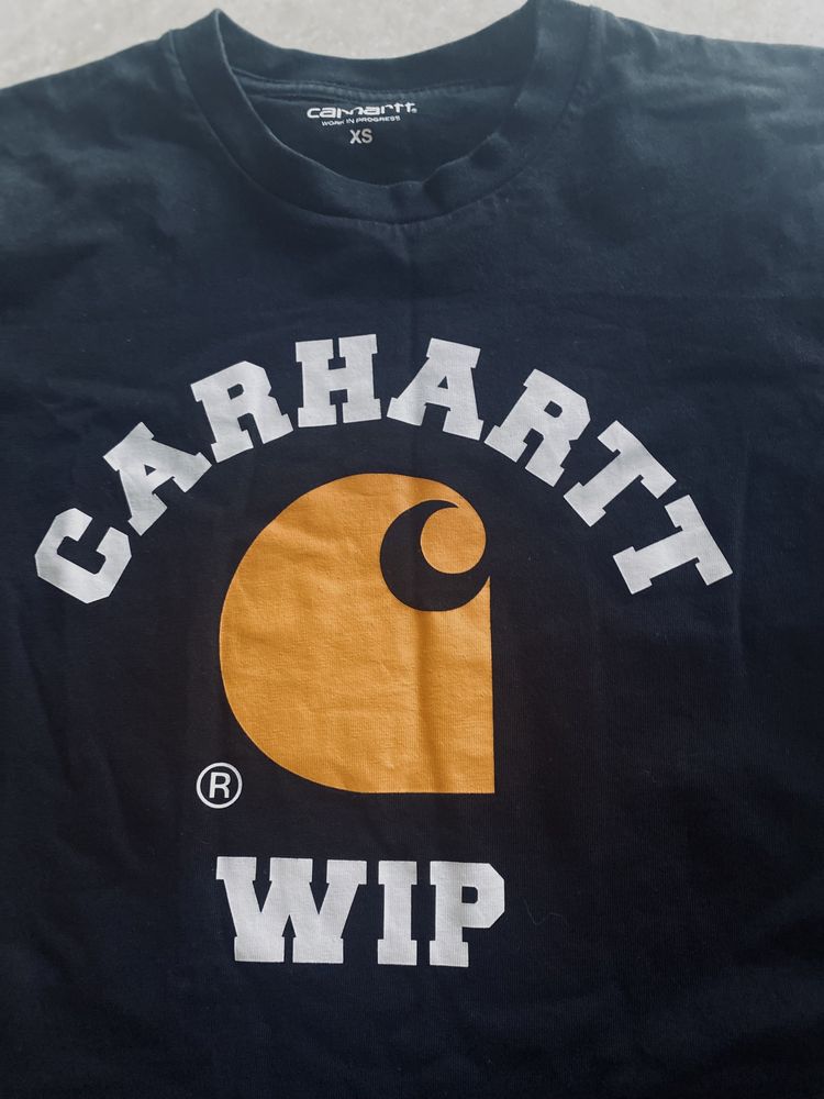 Carhartt koszulka T-Shirt  czarna  r. XS bawełna uniseks jak nowa