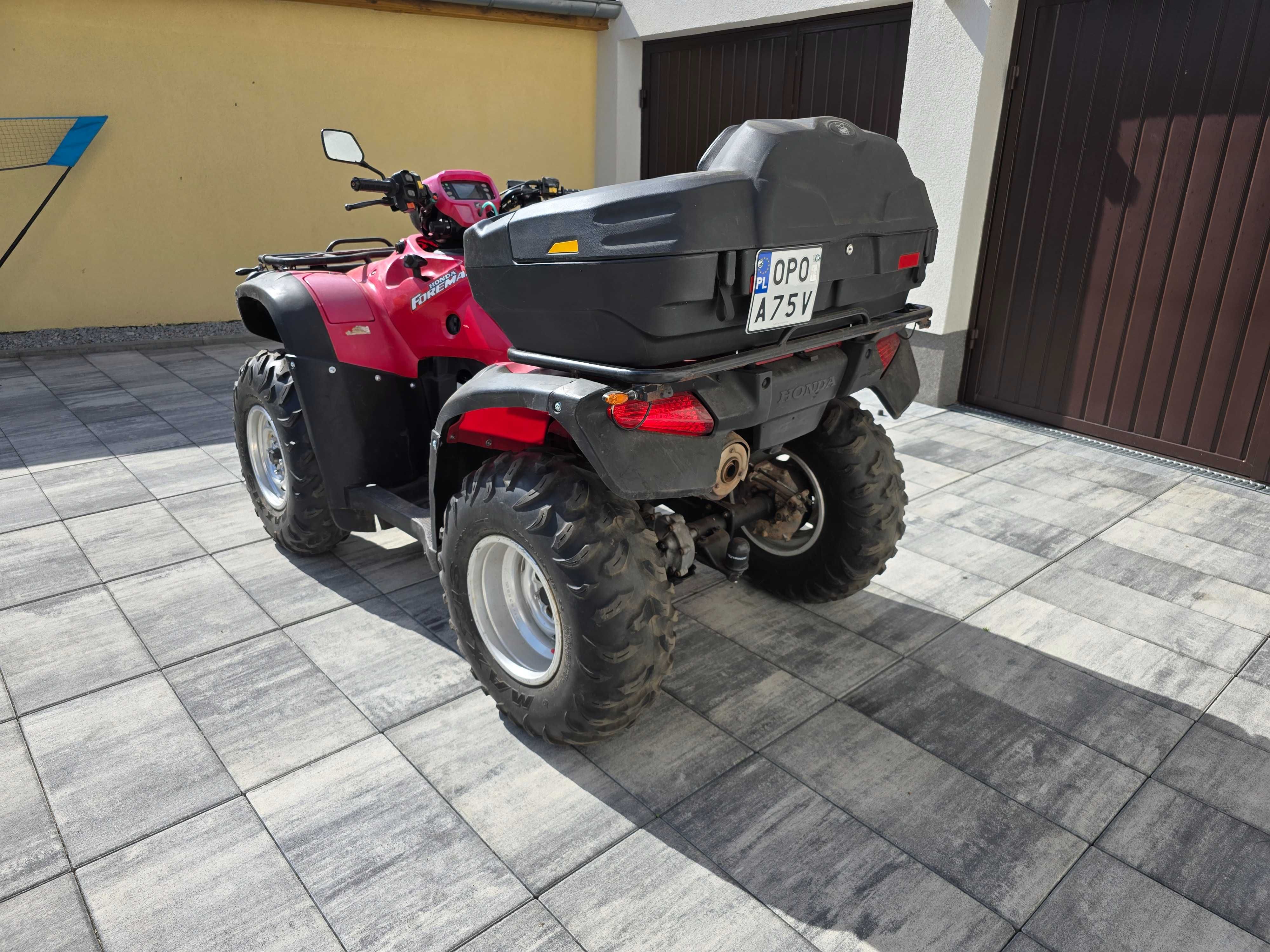 Honda trx500 4x4 automat ZAREJESTROWANY NA 2 OSOBY