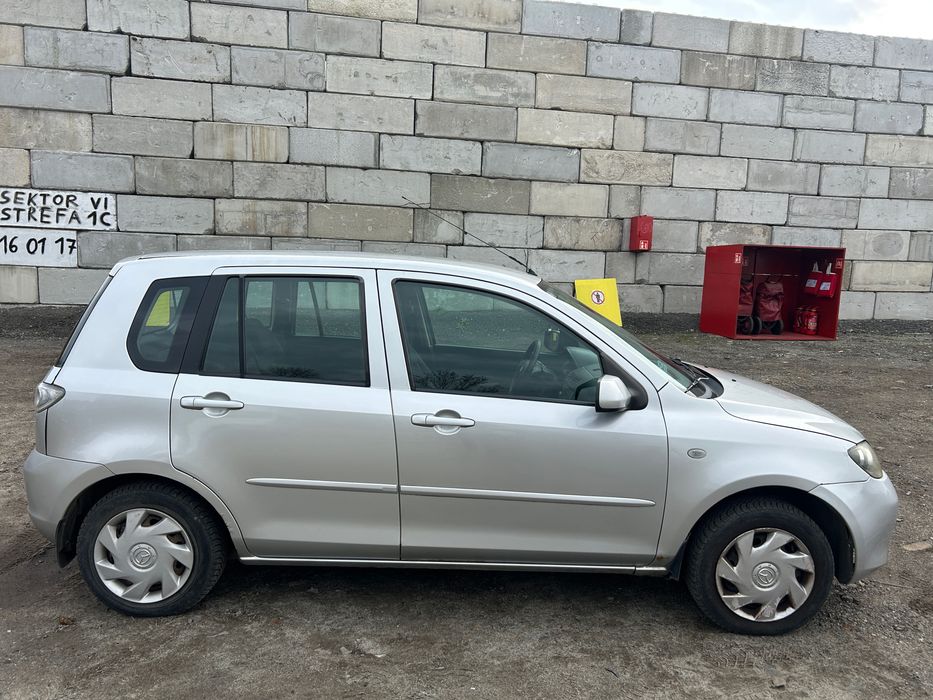 Mazda 2 1.4 Diesel 2006r. Klima, 5drzwi.