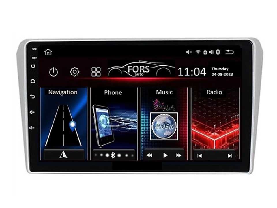 Radio samochodowe Android Toyota Avensis (9", silver) 2002.-2008