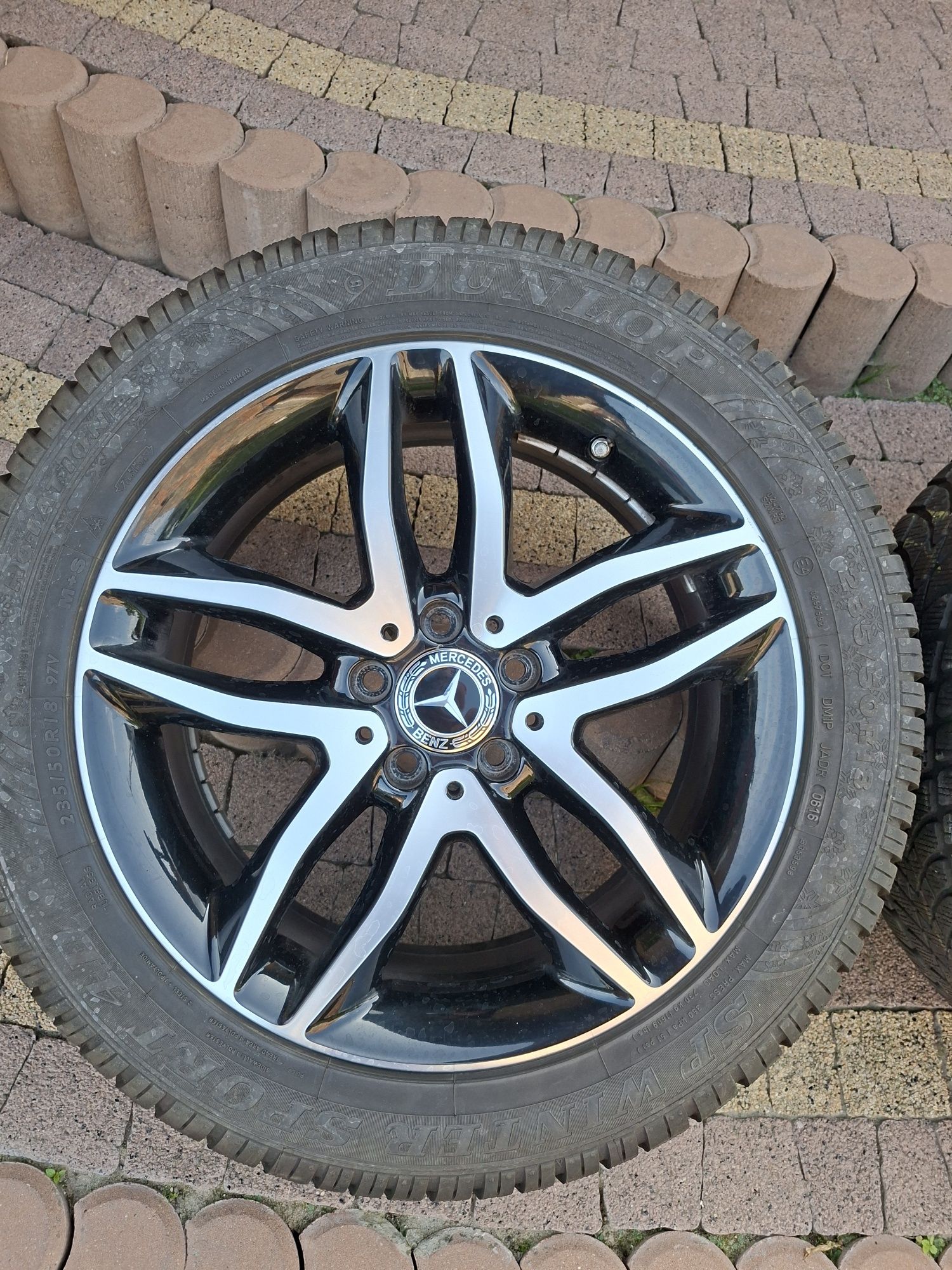 Felgi Mercedes 18" 5x112 Opony zimowe  235/50/18