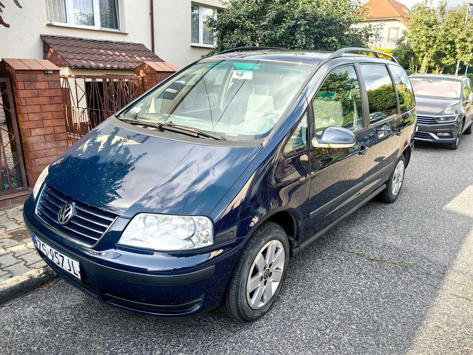 VW Sharan 2.0 Benzyna Gaz 115KM, FV VAT 23%, 2006r