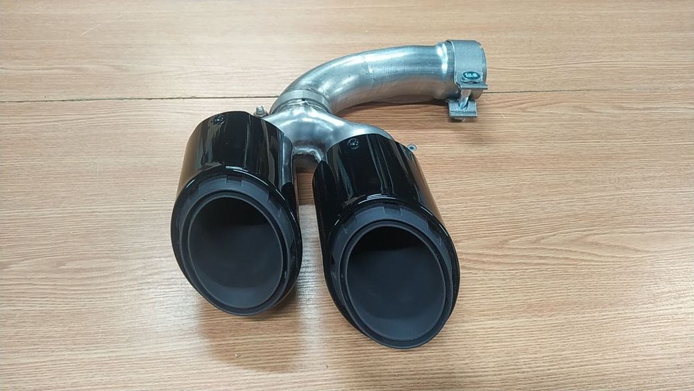 Porsche cayenne 9y0 насадки глушника