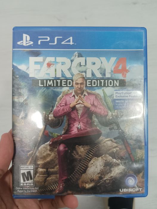 Farcry 4 limited edition em estado razoavel