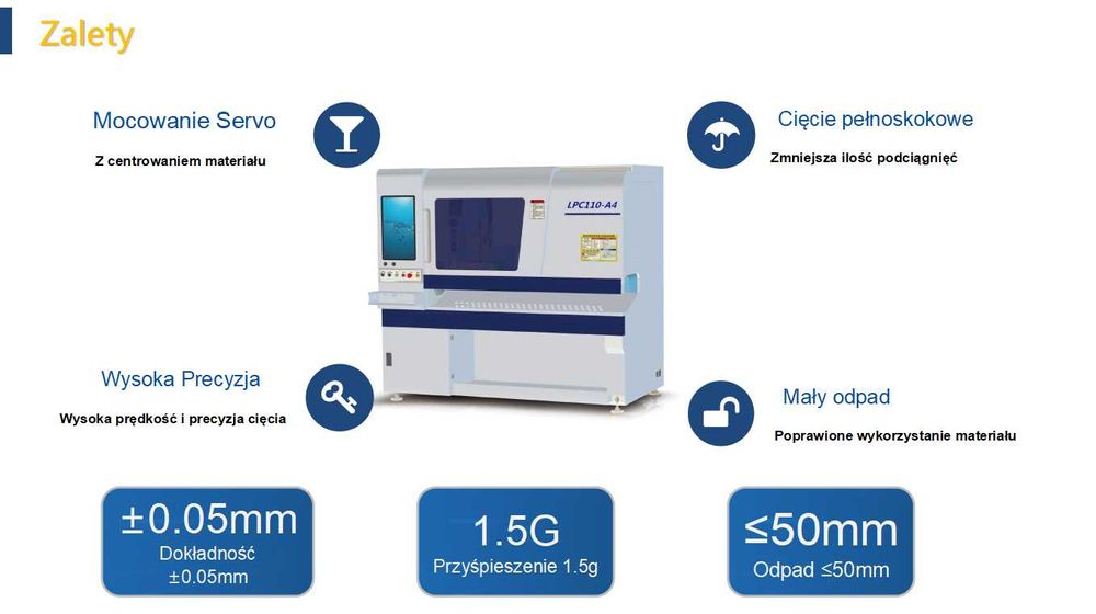 Laser do rur i profili  LPC 110-A4