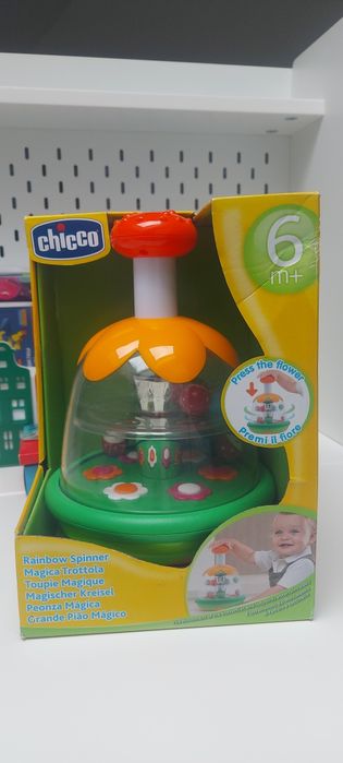Розвивальна іграшка Chicco Дзиґа Веселка, чіко юла, дзига

Джерело: ht