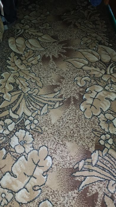 Дорожка ковролин палас ковёр. Б.у  1м  на 5м