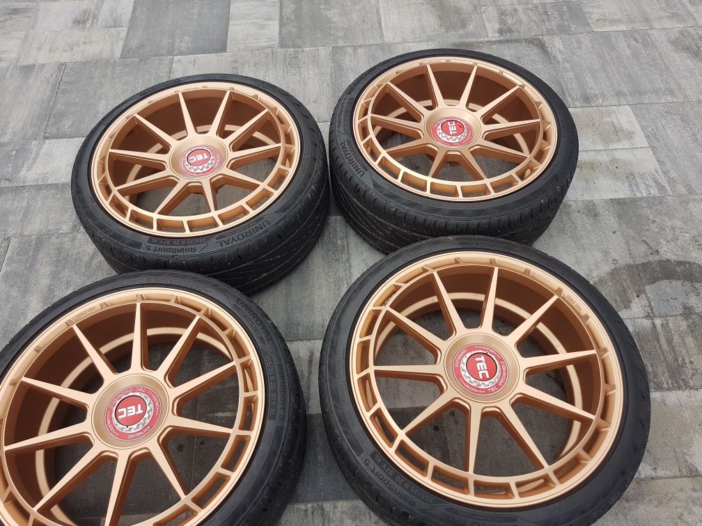 5x112 20" 255/35/20 TEC -BBS GT8 ROSE GOLD