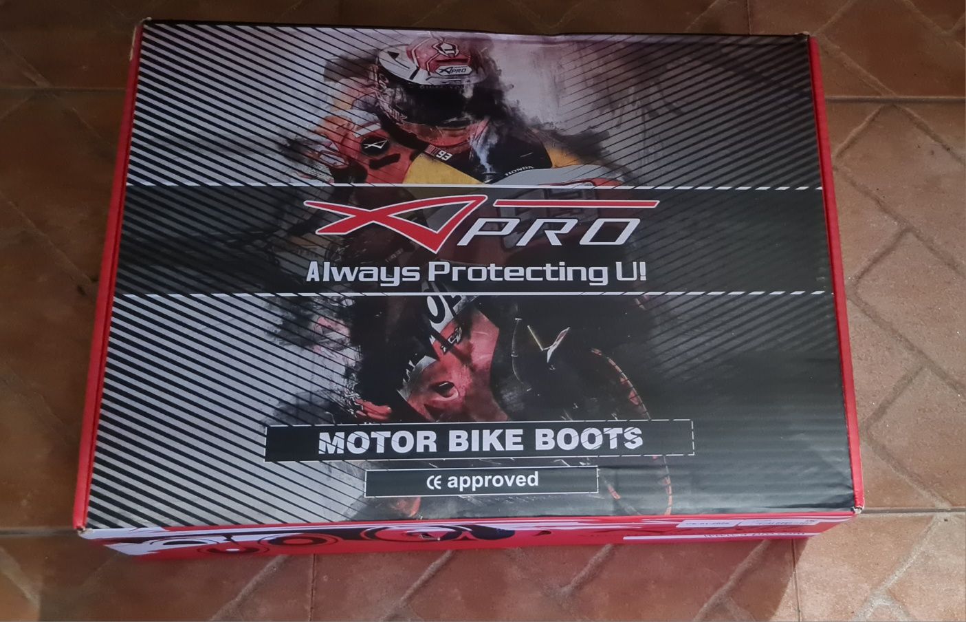 Botas Motard 43 - novas na caixa