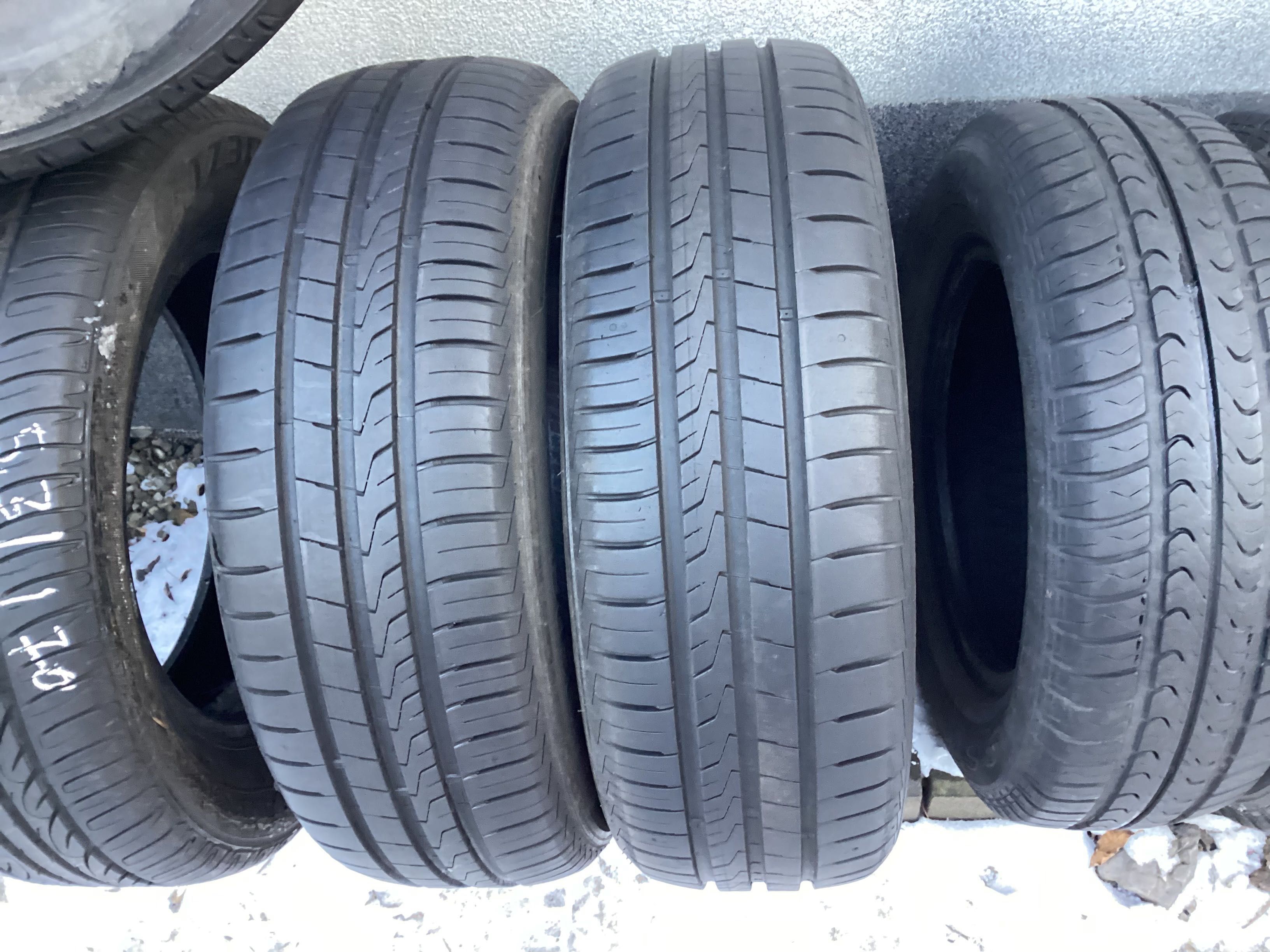 HANKOOK 195/65r15 2szt opony lato letnie 6mm 2018r