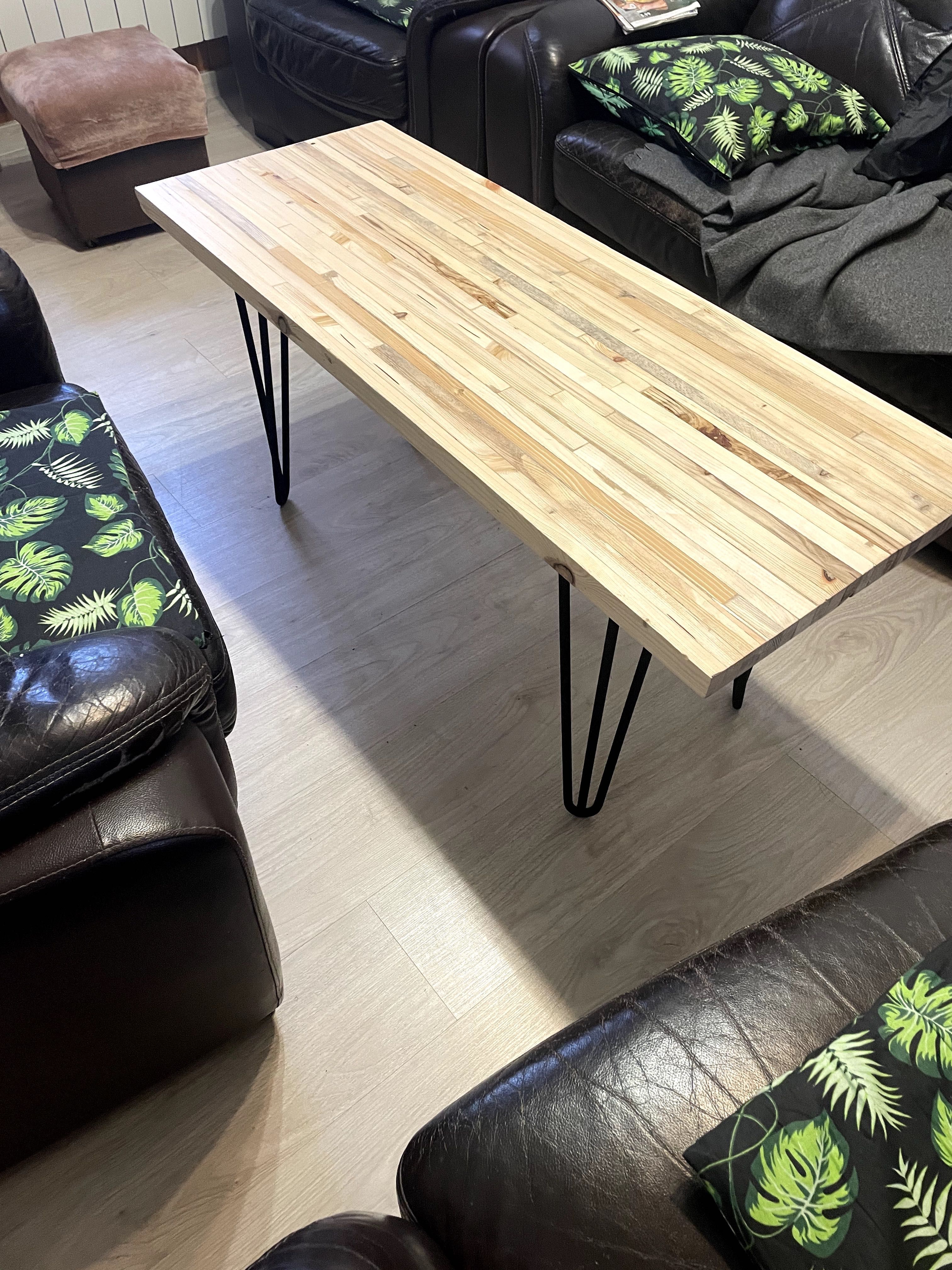 Stolik kawowy Butcher Block