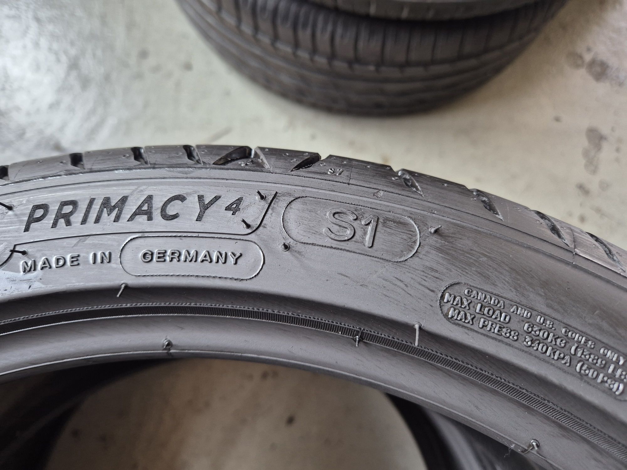 225/40/18 92Y Michelin prymacy 4  jak nowe  2024.r