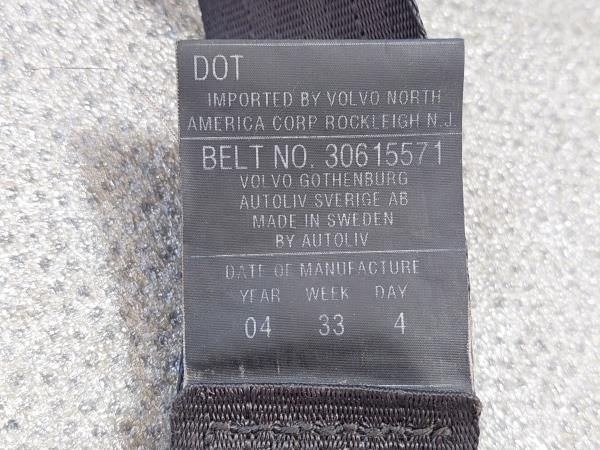 Cinto frente direito VOLVO S40 II (MS)