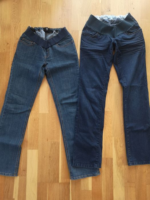 Spodnie z miękką gumką,regulowane/ciążowe/36/38/Mothercare/Mamas&Papas