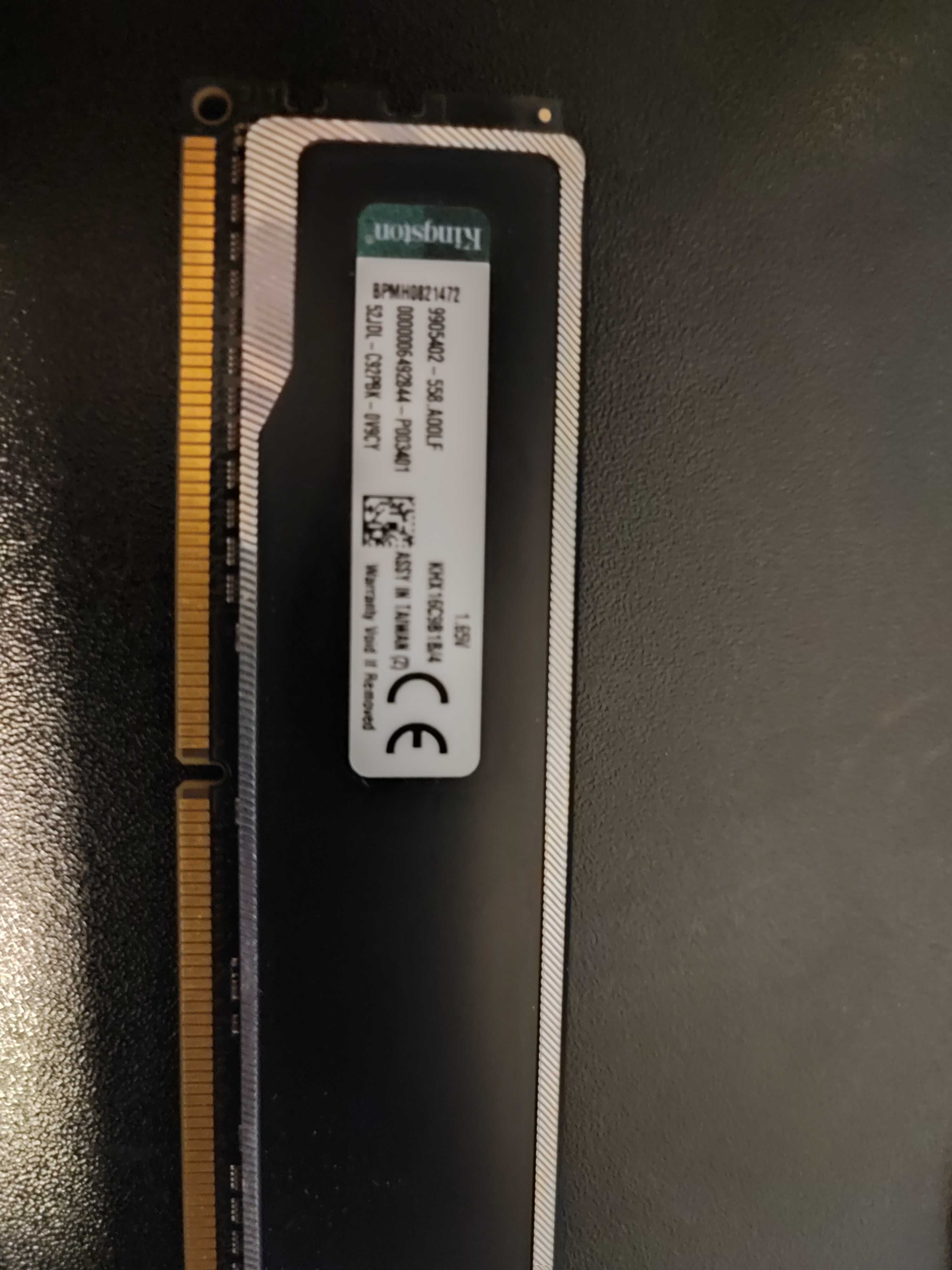 RAM 4GB DDR3 1600MHz CL9 Kingston HyperX Black