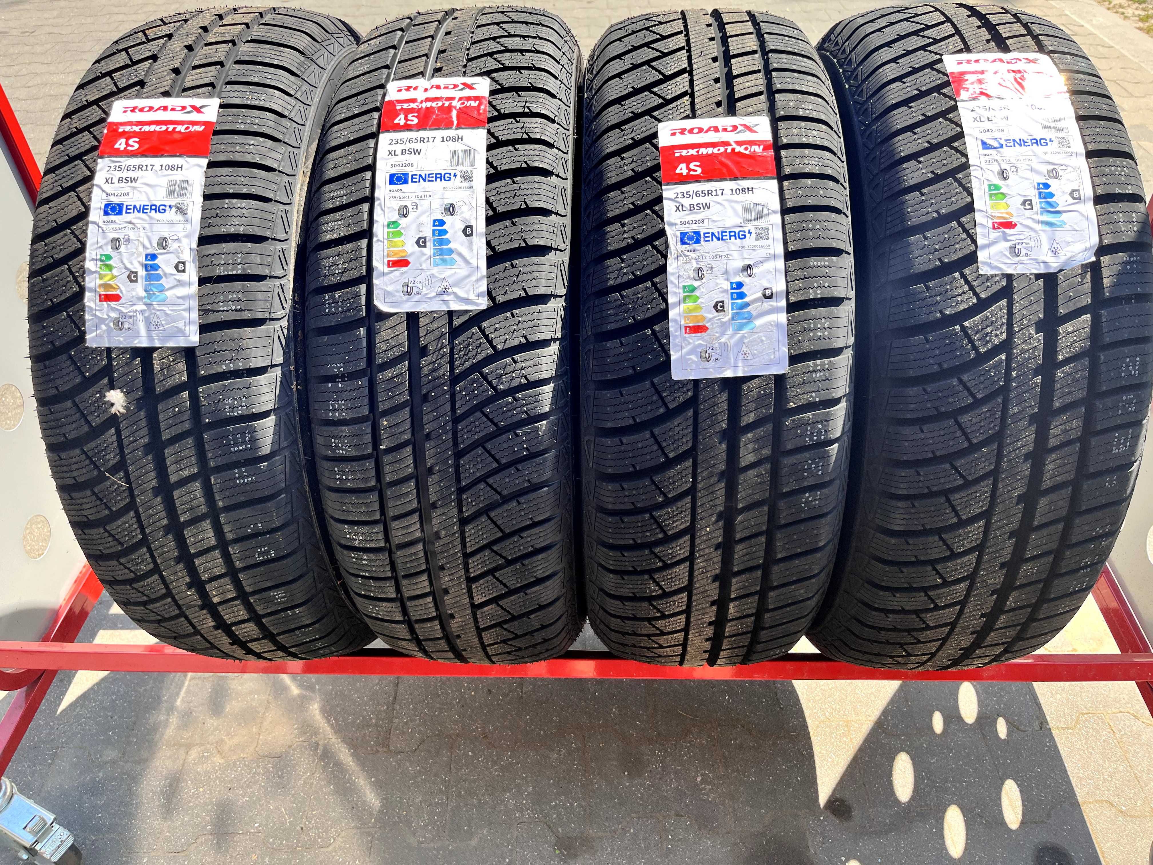 Okazja opony całoroczne 235/65R17 108H XL RoadX RxMotion 4S NOWY MODEL
