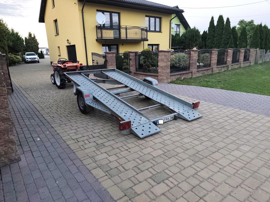 Laweta Przyczepa BORO DMC 1300KG* 3,85m x 180m * Kat B * Vat 23% *